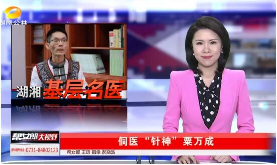 全国两会特别报道 怀化市首届最美中医药传承人侗医世家---粟万成教授